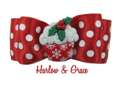 holiday hair bows