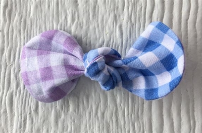 HAIR BOW - Gingham