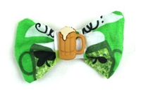 Hair Bow - Irish Luck