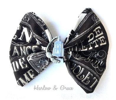 Harlow and Grace dog hair bows