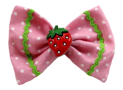 Strawberry Shortcake hair bow for dogs