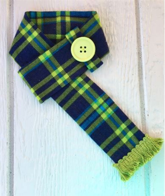 flannel pet scarf