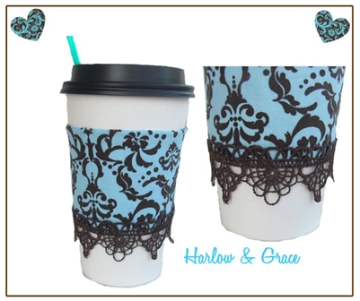 Coffee sleeve baroque