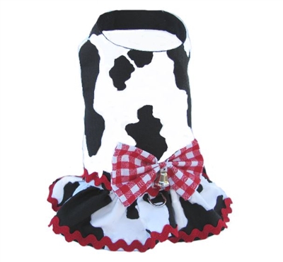 Cow Dog - Ruffled Vest