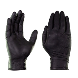 Gloveworks HD Black Nitrile, 100 gloves