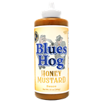 Blues Hog Honey Mustard BBQ Sauce, 21oz Squeeze Bottle