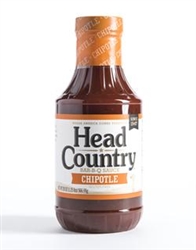 Head Country Chipotle BBQ Sauce, 20oz