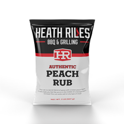 Heath Riles BBQ Peach Rub, 2lb