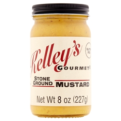 Kelley's Gourmet Stone Ground Mustard, 8oz