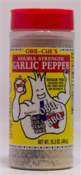 Obie-Cue's Garlic Pepper, 15.3oz