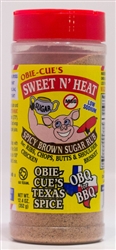 Obie-Cue's Sweet-N-Heat Rub, 12.4oz