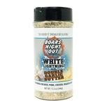 Boars Night Out White Lightning Double Garlic Butter, 12.2oz