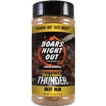 Boars Night Out Southern Thunder Beef Rub , 11.2oz