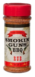 Smokin' Guns Hot Rub, 7oz