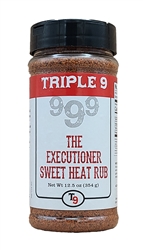 T9 Executioner "Sweet Heat BBQ Rub", 12.5oz