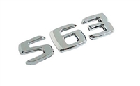 S63 Chrome Trunk Emblem Logo 00-19 W220/W221/W222