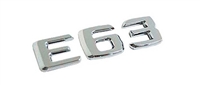 E63 CHROME TRUNK EMBLEM LOGO 03-19 W211/W212/W213