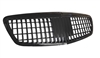 S-Class Maybach Style GT GTR All Black GLoss Grille W221 2007 2008 2009 S550 S63 S600