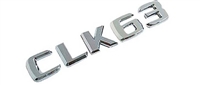 CLK63 CHROME TRUNK EMBLEM LOGO 07-14 W209