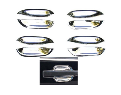 S-Class Sedan/Coupe Chrome Door Shell Set 92-99 W140 Sel/S420/S500/S600