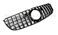 GLS GT-R Chrome-Black Grille X166 2016-2019 GLS350 GLS250 GLS550 GLS63