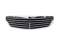 S-Class Factory Style Grille Chrome/Black 03-06 W220 Â€‹S430/S500/S600/S55