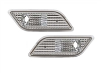 E-Class Sedan CLear Bumper Lights Pair 10-13 W212 E350/E550/E63