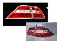 ML Tail Light Chrome Trim Set Of 4 Pcs 12-14 W166 ML350/ML550