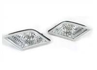 C-Class Sedan CLear Bumper Lights Pair 08-11 W204 C300/C350/C250/C63