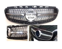 E-Class Sedan Diamond Silver Grille W212 2014-2016 E250 E300 E350 E550 E63