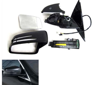 S-Class Side View Mirror Passenger Side W221 S550 S63 S600 (2010-2013 Style)