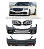 S63 Conversion Kit Complete + 18-Up Led Headlights W222 2014-2020 S550 S600 S63 S500