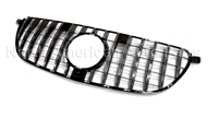 GLE63 AMG Only Grille Black-Chrome W292 2016-2019 Will Not Fit On Non-AMG Models