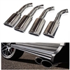 G-Wagon G63 Chrome Muffler Tips direct Fitment for W463 2000-2024 G550 G500 G55 G63 G65