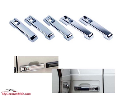 G-Wagon Chrome Door Handle Covers 5 Pcs 1989-2018 W463 G500 G55 G63 G550