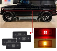 G-Wagon LED Smoke Side Marker Set of 4 W463 1990-2014 G500/G55/G550/G63/G65