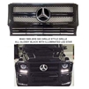 G-Wagon G63 All Black Grille With Led Star W463 1990-2018 G500 G350 G550 G55 G63 G65