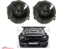 G-Wagon Black Housing Projector Headlight Pair 1989-2006 W463 G500 G55  (Non Hid)