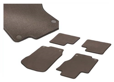 Genuine Mercedes-Benz Dark Java Carpeted Floor Mats Set Of 4 Pcs 06-11 W164 ML/06-12 X164 GL B662901005