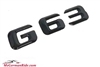 G63 Black Logo Emblem W463 1989-2022 G500 G550 G55