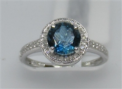 London blue topaz