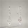 Silver earrings