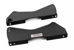 R-9075 Side Mount Brackets for Recaro Pole Position, Recaro Profi SPGxl (for manual stock sliders) - 911(1999 - present), Boxster, Cayman - Driver Side Manual Sliders