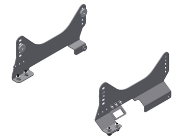 R-9220 Seat Mounts for OEM Sliders (Driver 430mm-460mm wide)