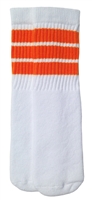 Kids socks with Orange stripes