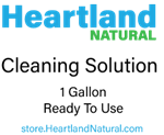 Heartland Natural Cleaning Solution -1 Gallon Ready to Use