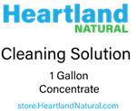 Heartland Natural Cleaning Solution -1 Gallon Concentrate