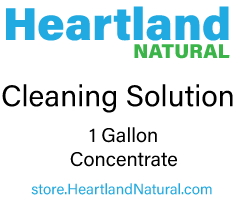 Heartland Natural Cleaning Solution -1 Gallon Concentrate