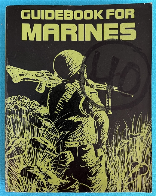 1982 GUIDEBOOK FOR MARINES 14th Revised Edition 3rd Printing