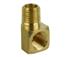 1/4" Street Elbow with Male 1/4" Male NPT and 1/4 Female NPT Threads